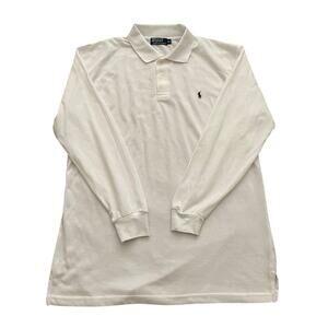 Polo Ralph Lauren Mens Size 3XL White Long Sleeve Shirt